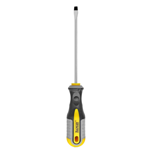Desarmador punta plana con mango confort grip 1/4" x 6" 3705 Tulplus