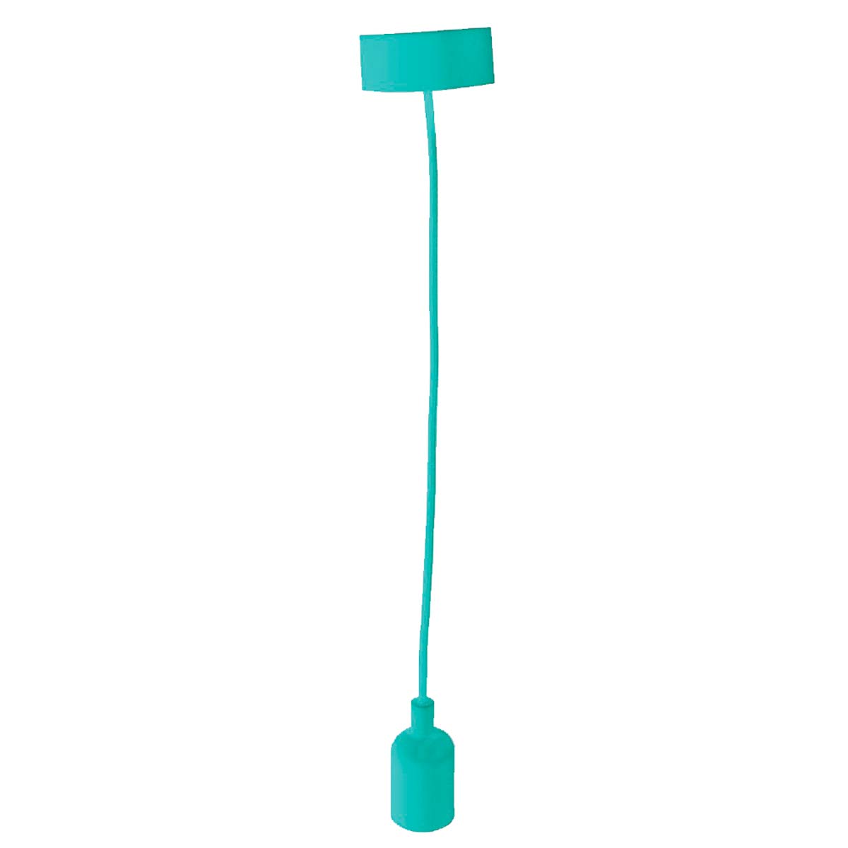 Luminario colgante tipo socket Turquesa 4229 Adir