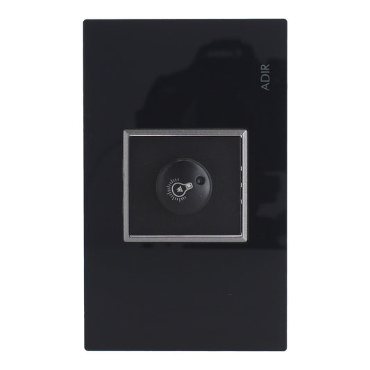 Placa con Dimmer Tiffany Cristal 9791 Adir