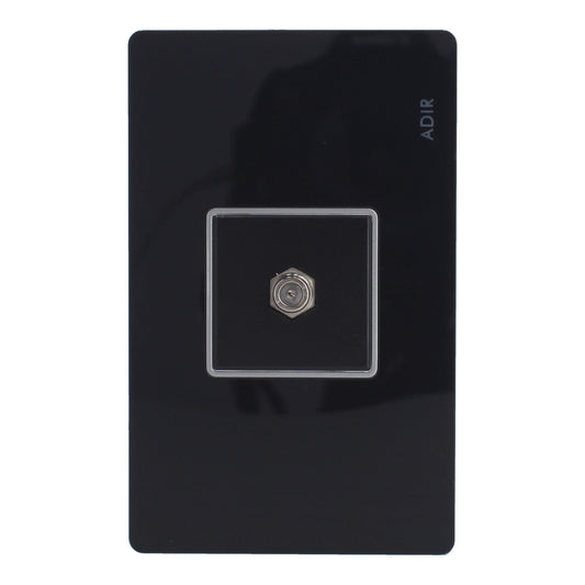 Placa con conector para televisor Tiffany Cristal 9796 Adir