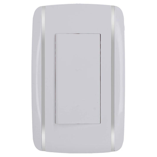 Placa con apagador de escalera Bali 9886 Adir