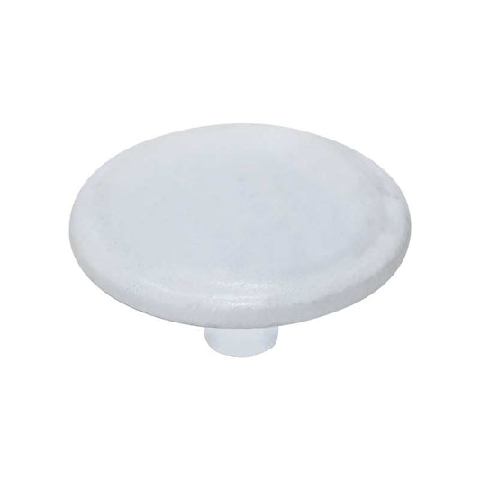 Jaladera botón Hongo blanco HE-765 Arte Fino
