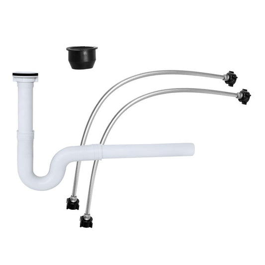 Kit de céspol con tubo para fregadero 001-4T Albatros