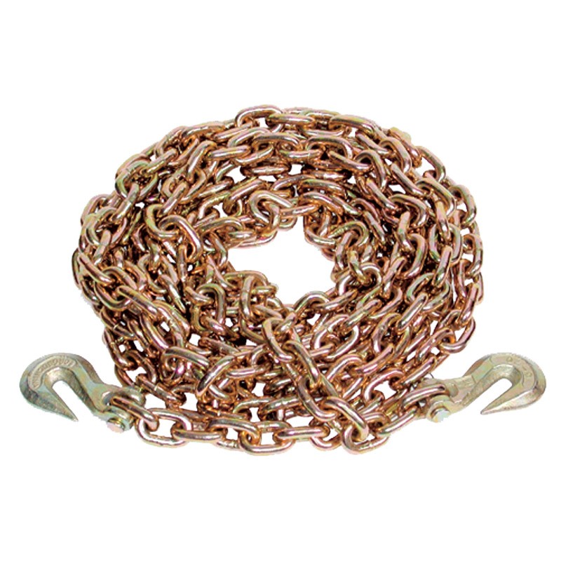Cadena soldada de 6 m con gancho3/8"