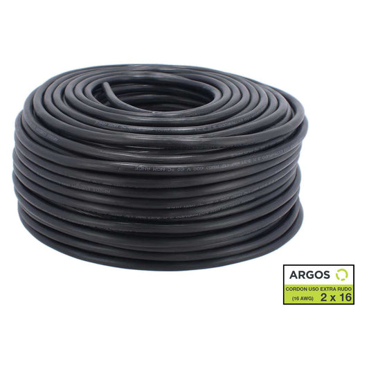 Cordón uso extra rudo ST 600 2x16 con 100 metros 1302160 ARGOS