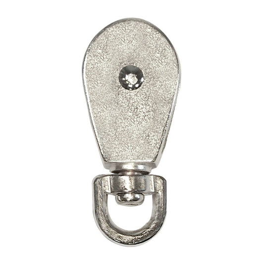 Polea giratoria sencilla de 2" Veker