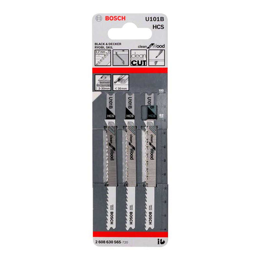 Seguetas para madera U101B Bosch