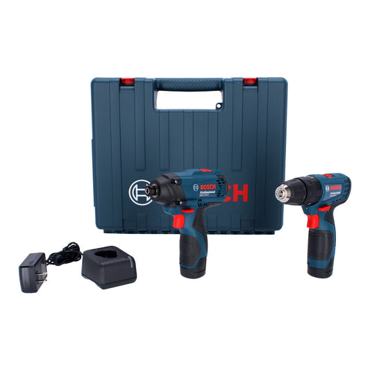 Combo de Atornillador GSB 120-LI / Atornillador de impacto inalámbrico GDR 120-LI Bosch