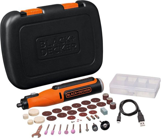 Mototool 8V 35 Accesorios BCRT8K35-B3 Black&Decker