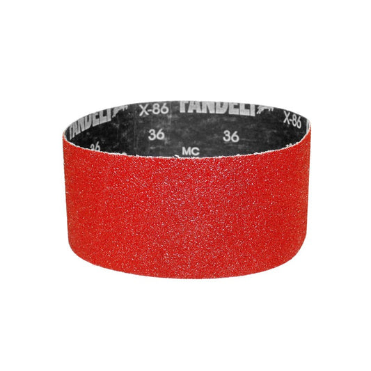 Lija gruesa de banda 3x21" grado 36 X-86 Fandeli