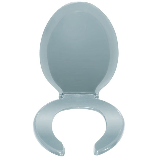 Asiento para baño alargado azul holanda