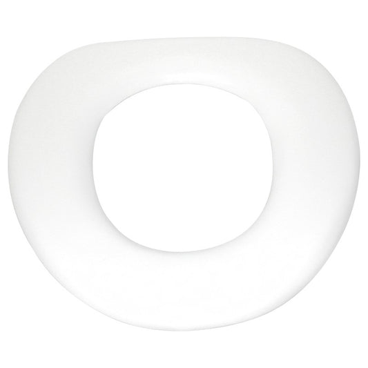 Asiento de baño blanco para bebé