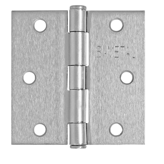 Bisagra arquitectónica 3" níquel satinado BM182 Bi-Metal