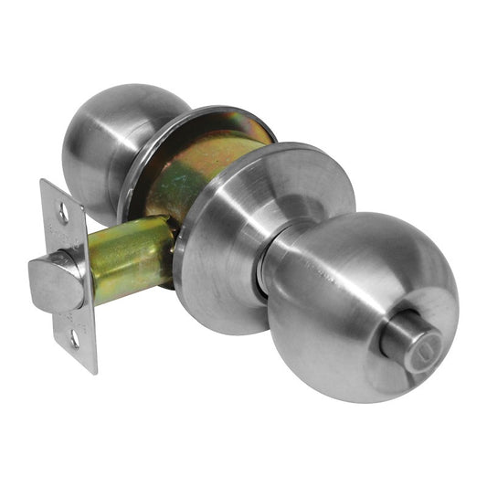 Cerradura cilíndrica para baño acero inoxidable BMC3010 Bi-Metal
