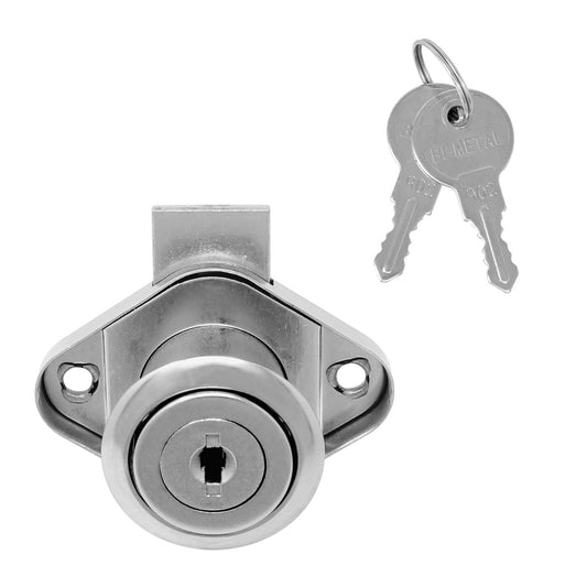 Cerradura vertical para cajón cromo BM-22C BI-METAL
