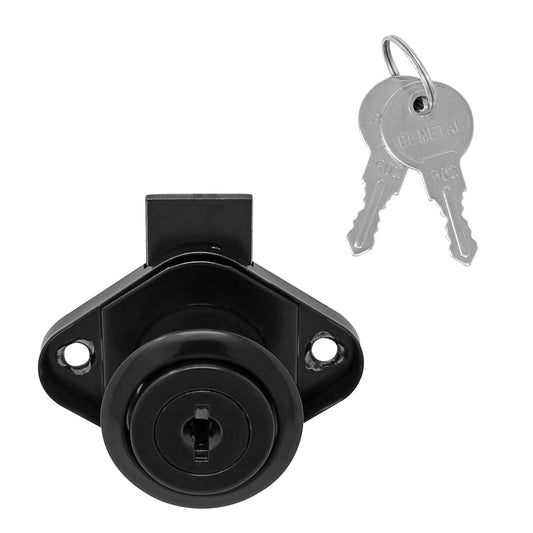 Cerradura vertical para cajón negro BM-22N BI-METAL