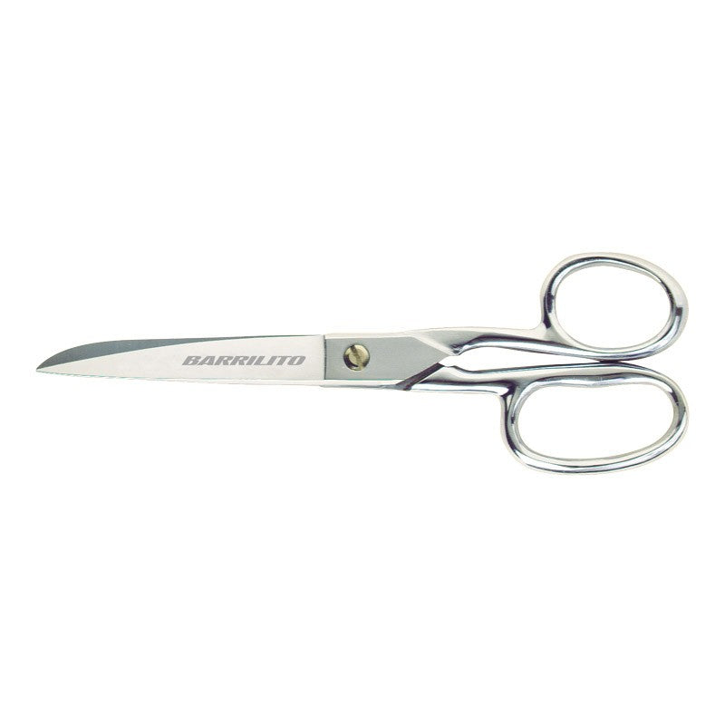 Tijera forjada para costura / oficina ojo grande 6" Barrilito