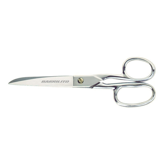 Tijera para costura de ojo grande 8" Barrilito