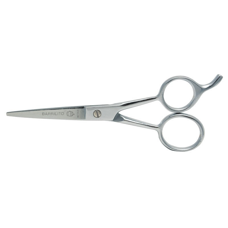 Tijera estilista en niquel cromo 5.5" Barrilito