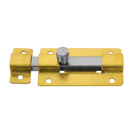 Pasador para sobreponer 9 cm latón