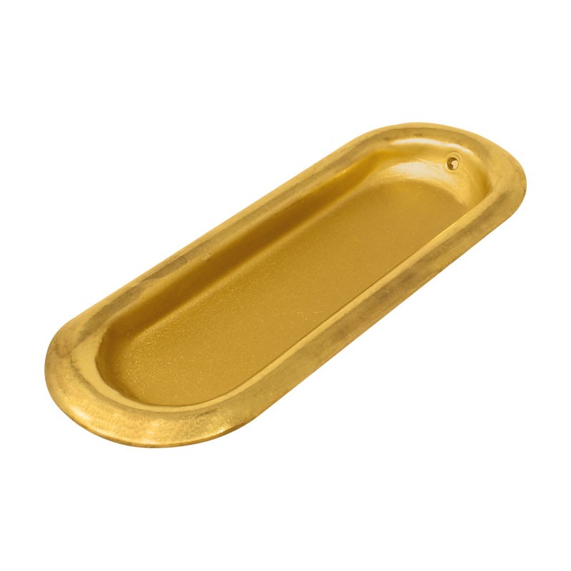 Jaladera de caja latón brillante modelo 21