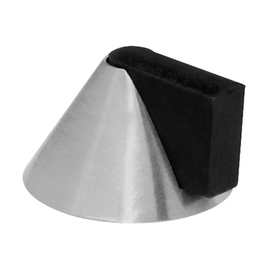 Tope de piso níquel satinado 40 mm 80-41 Herrasa