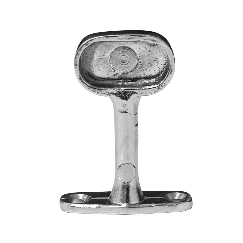 Soporte lateral para tubo oval niquel brillante 1061 Lusar
