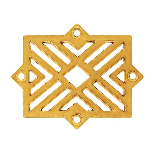 Ventila para piso de madera latonada Lusar