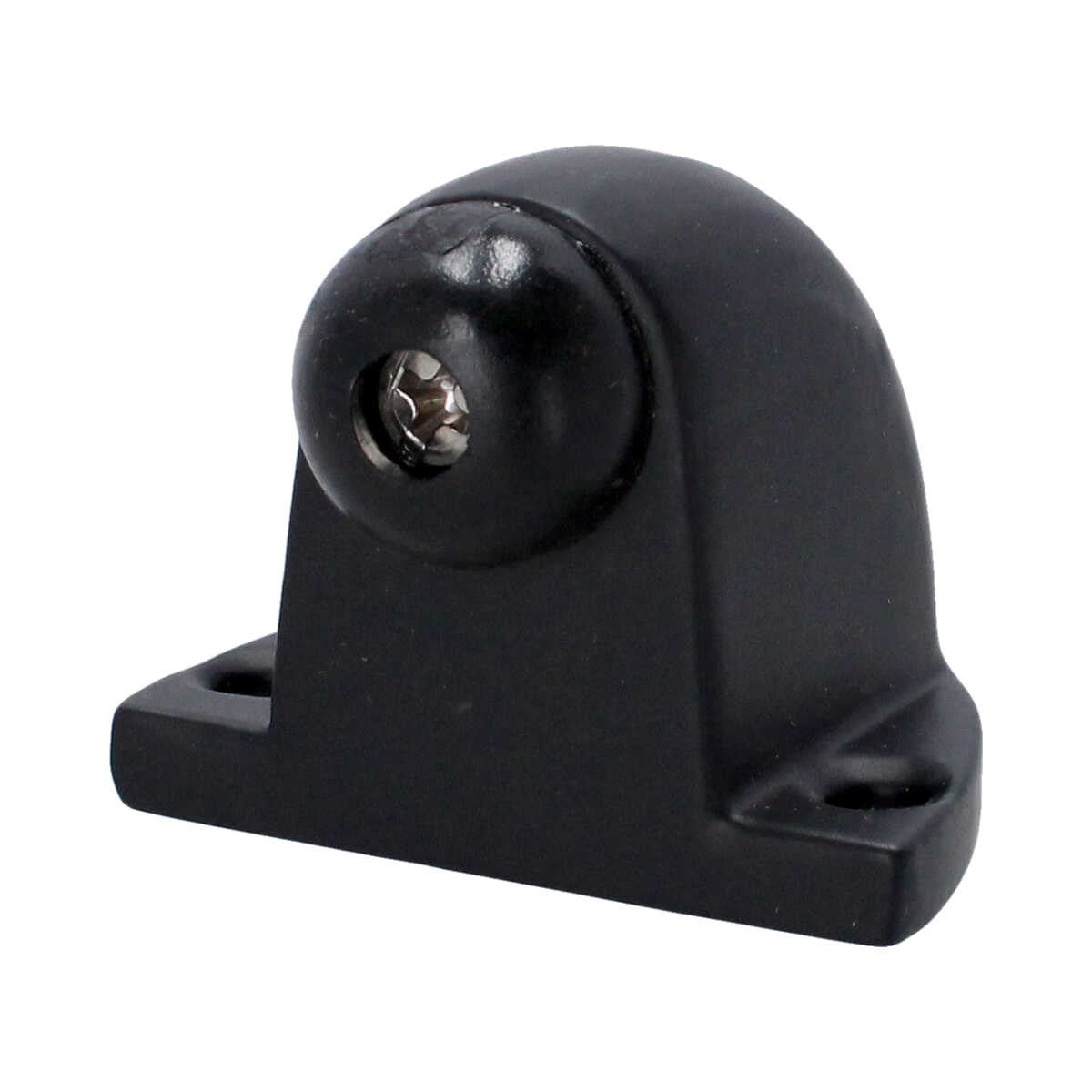 Tope de piso Alien negro mate 1132 Lusar