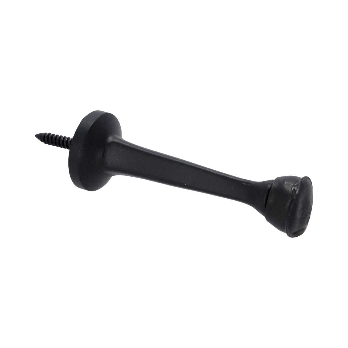 Tope de pared negro mate 1137 Lusar