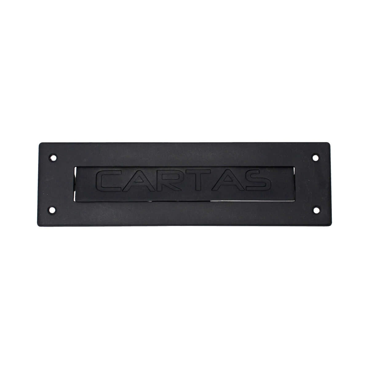 Placa buzón negro mate HE-783 Arte Fino