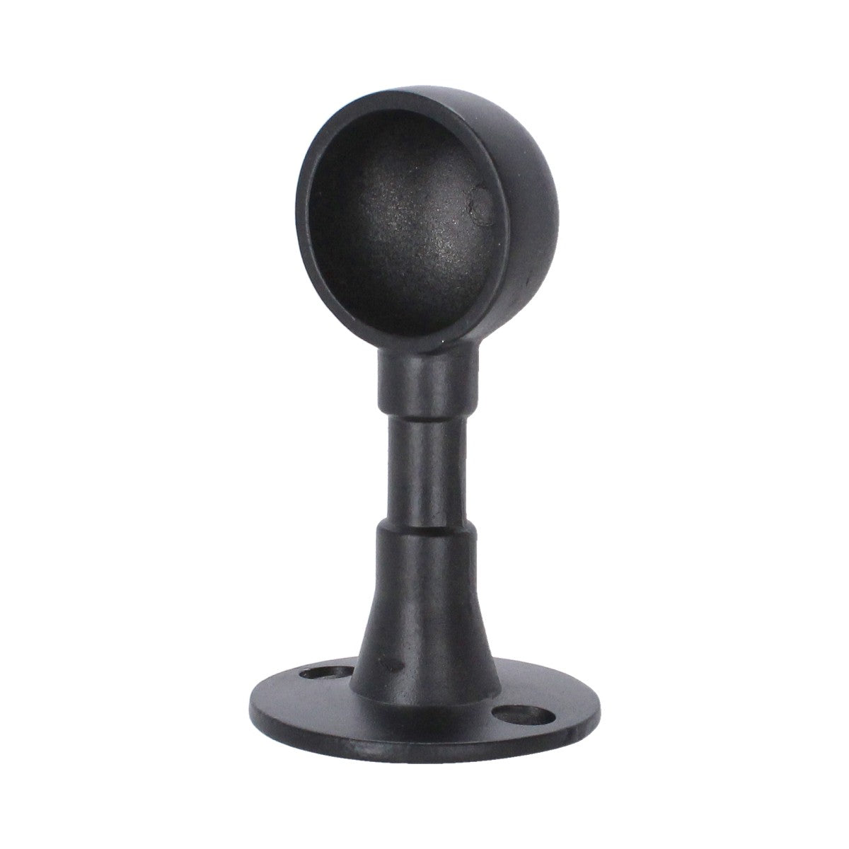 Soporte lateral 80 mm 1" negro mate 1062 Lusar