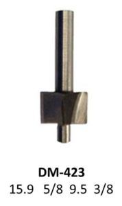 Broca para router corte y ensamble 5/8 Pulg 423 Micro