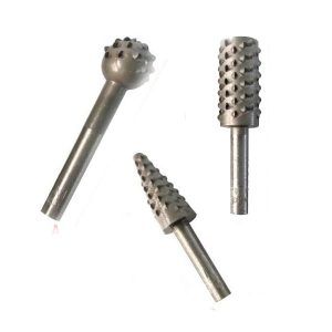 Juego escofina de metal rotativa 3 Pz 290128 OBI