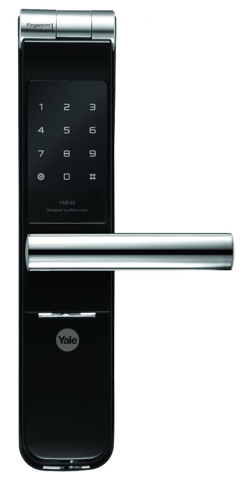 Chapa biométrica huella digital YMF40 Yale