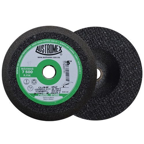 Copa Para Desbaste Piedra G24 5" x 2" x 5/8"-11H 1350 Austromex