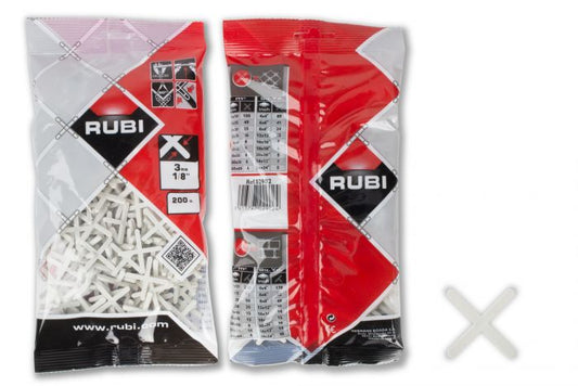 Crucetas 200Pz 3 mm Rubi