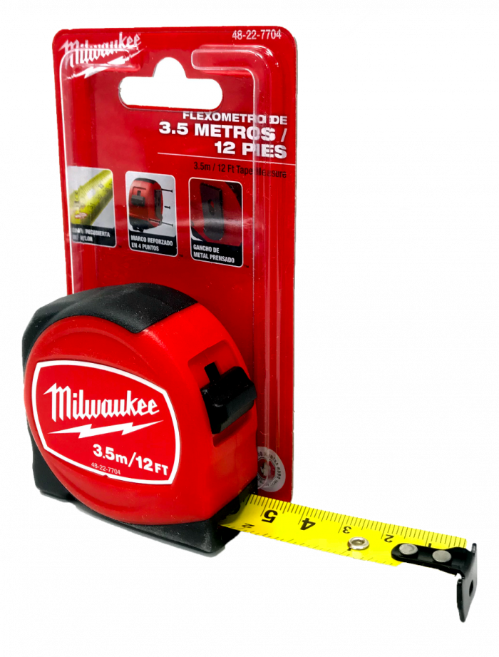 Flexómetro 3,5m 48-22-7704 Milwaukee