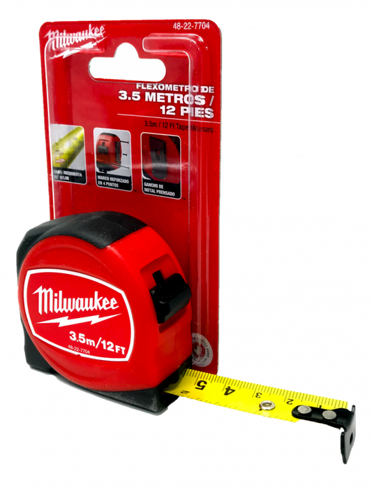 Flexómetro 3,5m 48-22-7704 Milwaukee