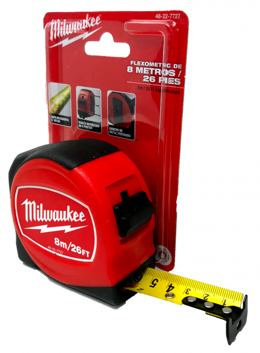 Flexometro 8m 48-22-7727 Milwaukee