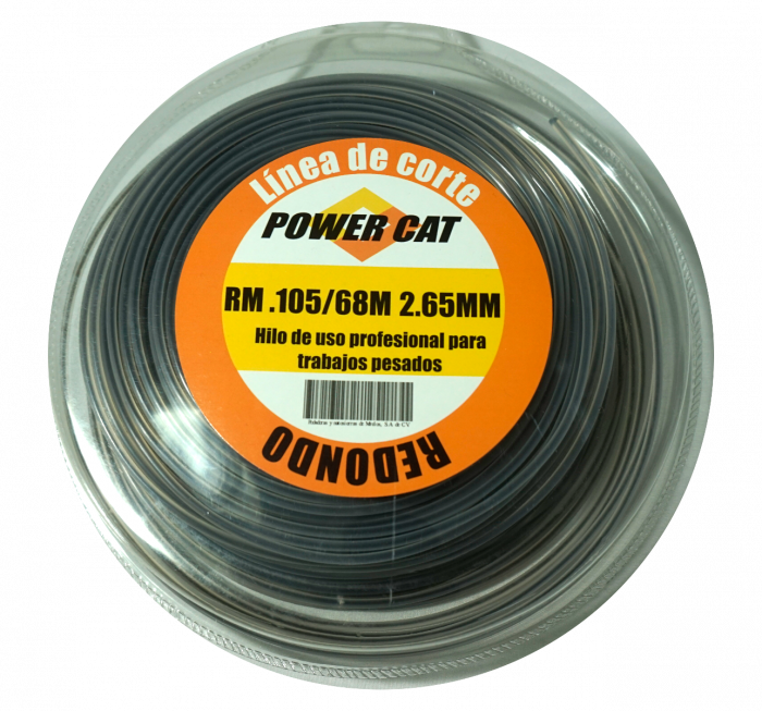 Hilo con filamento 105 2.65 mm 68Mts Power Cat Shimaha