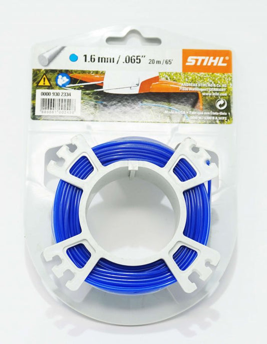 Hilo para desmalezadora 1.6 mm 065 19M Azul Stihl