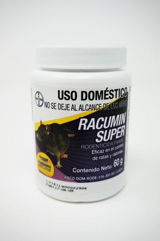 Insecticida racumin para ratas 60 g Rat-Kill