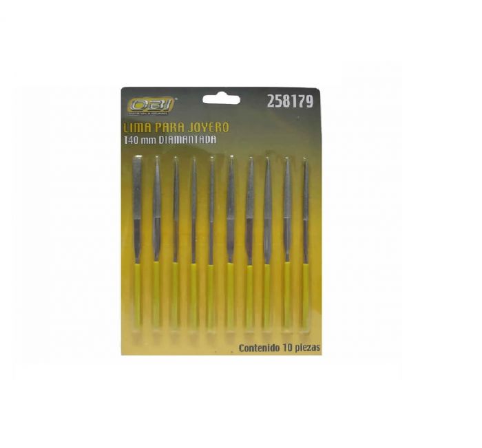 Lima para joyero 10 Pz 258179 OBI