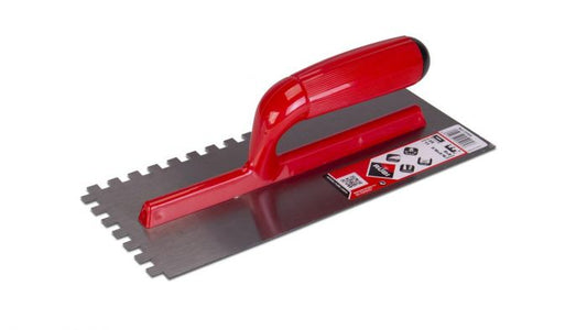 Llana dentada mango plástico 25905