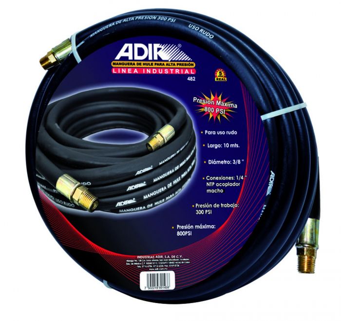 Manguera de alta presión hembra 1/4 Pulg 15m AD-481 Adir