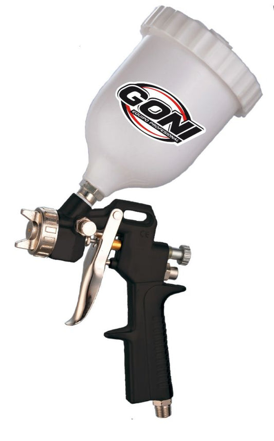 Pistola de gravedad híbrida de 3.0 mm altos solidos 33012 Goni