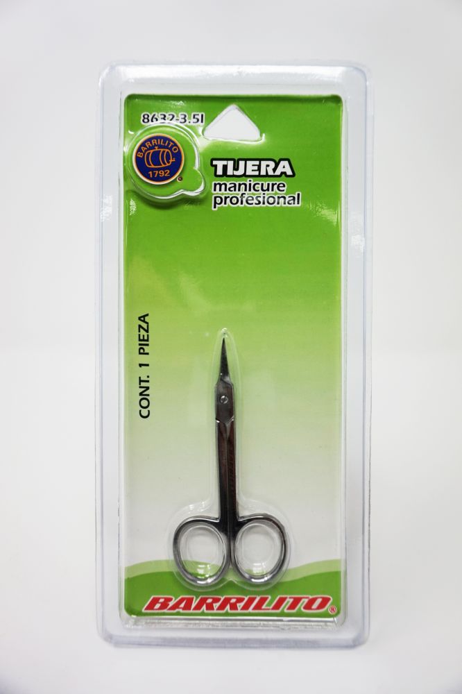 Tijera para manicure 8632-3 Barrilito