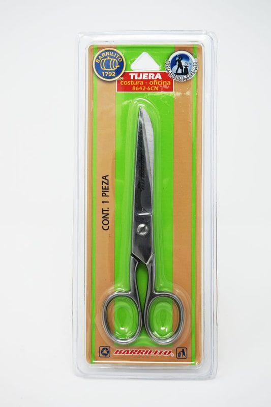 Tijera de costura y oficina 8642-6 Barrilito