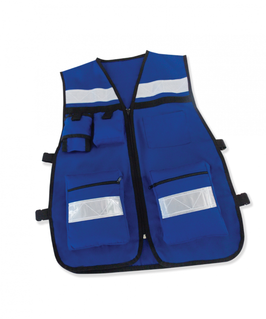 Chaleco Brigadista Azul Cabel